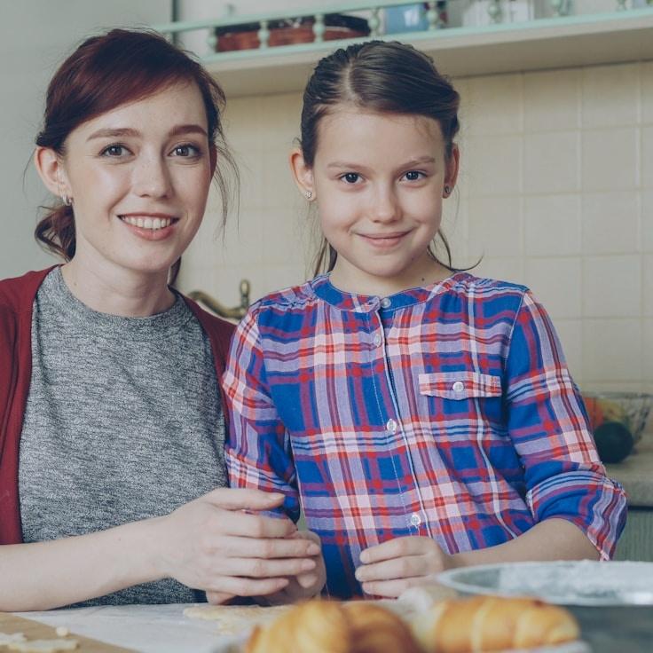 Portrait of Nova Valenti, group coordinator and fusion cooking expert